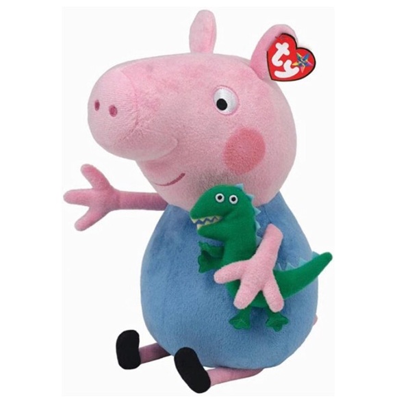 Peppa Pig and George Ty Beanie Babies - Picture 2 of 5